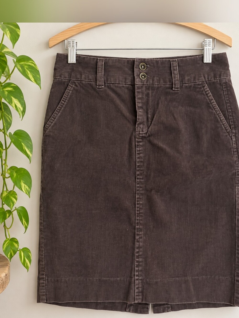Old Navy Corduroy Pencil Skirt